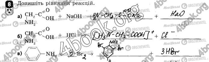 ГДЗ Хімія 10 клас сторінка ВР1 (8)